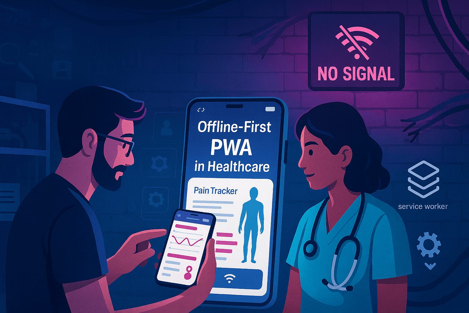 Building a Healthcare PWA That Actually Works When It Matters
