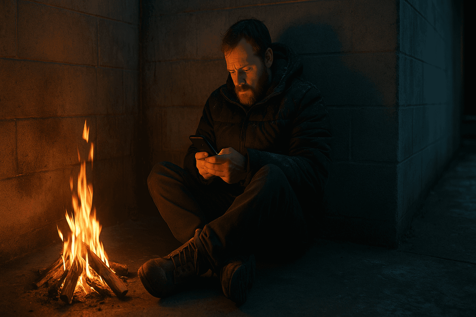 Coding Through Collapse: Building Software From Motel Rooms and Concrete Nooks