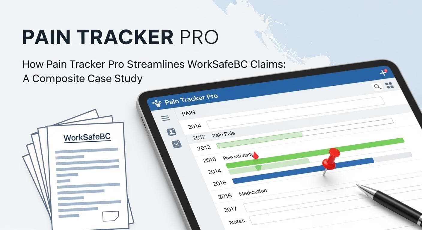 How Pain Tracker Pro Streamlines WorkSafeBC Claims: A Composite Case Study