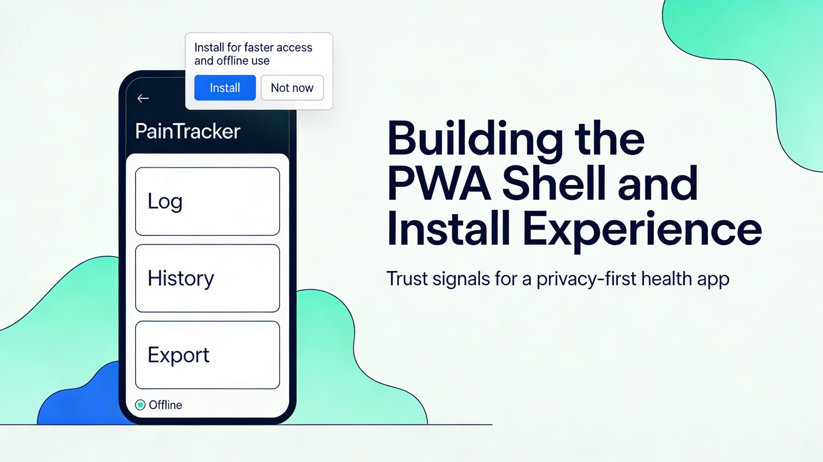Building the PWA Shell and Install Experience