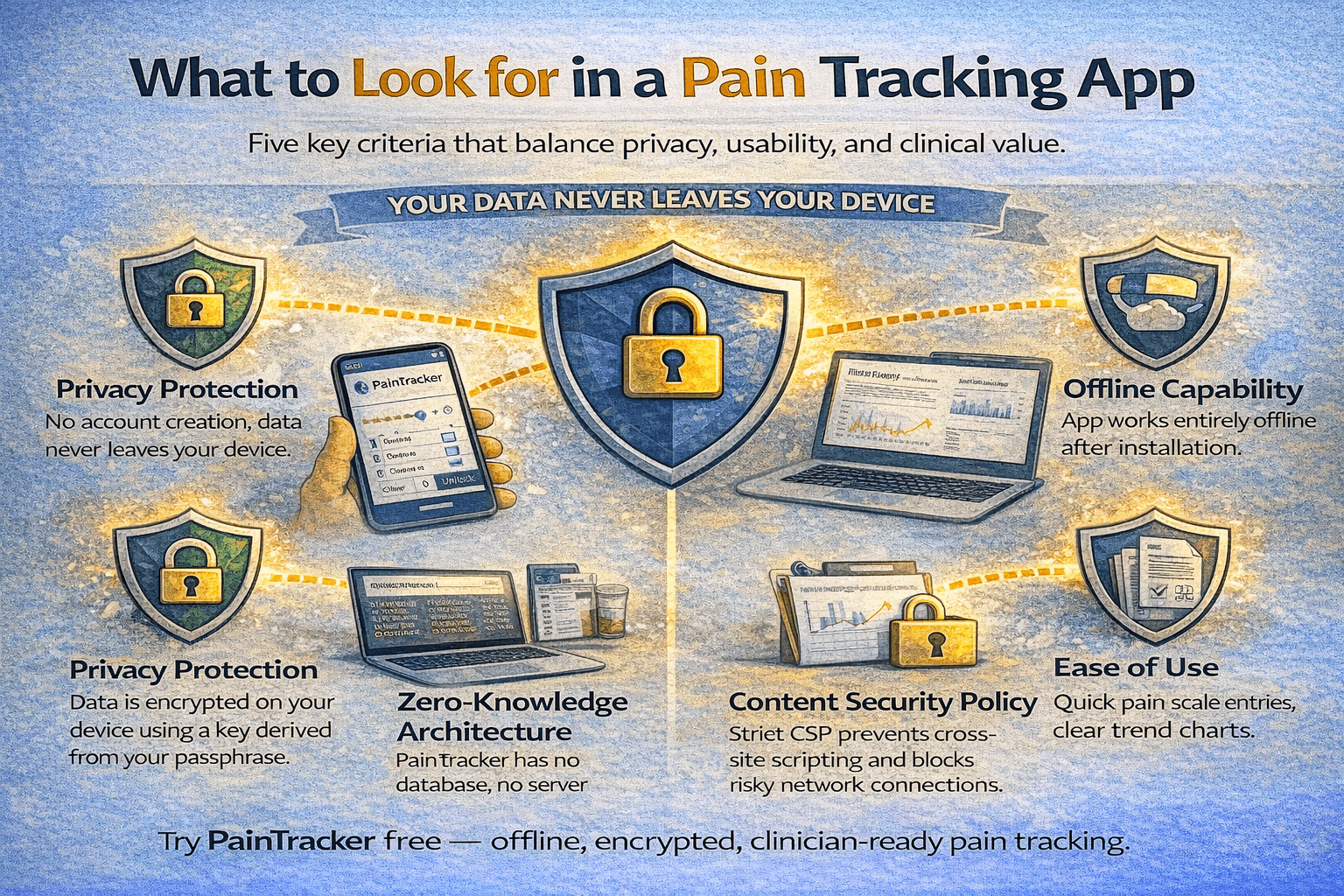 Best Pain Tracking Apps in 2025: Privacy-Focused Comparison